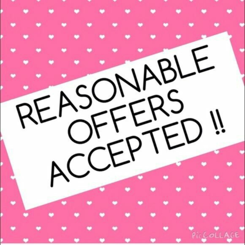 Reasonable offers accepted !!! 😁